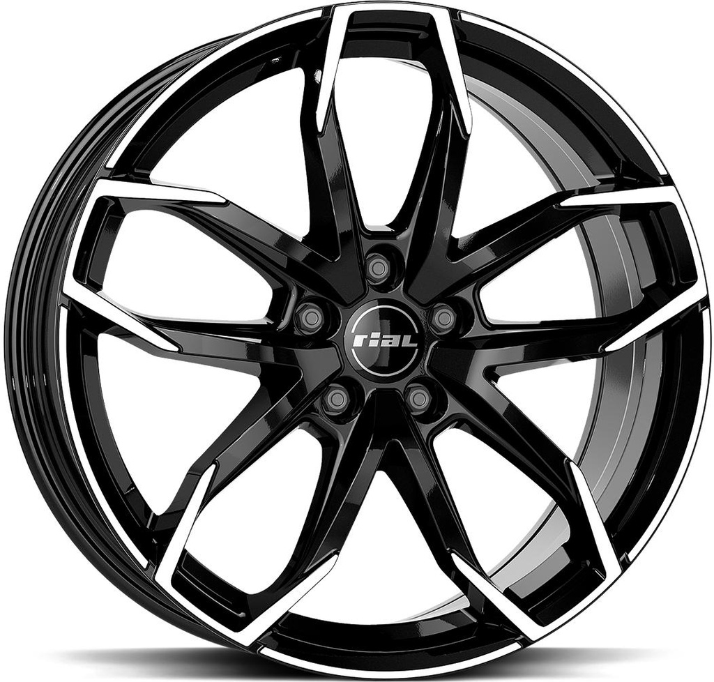 RIAL LUCCA DIAM BLACK POL 6.5x17 4/108 ET32 CB65.1