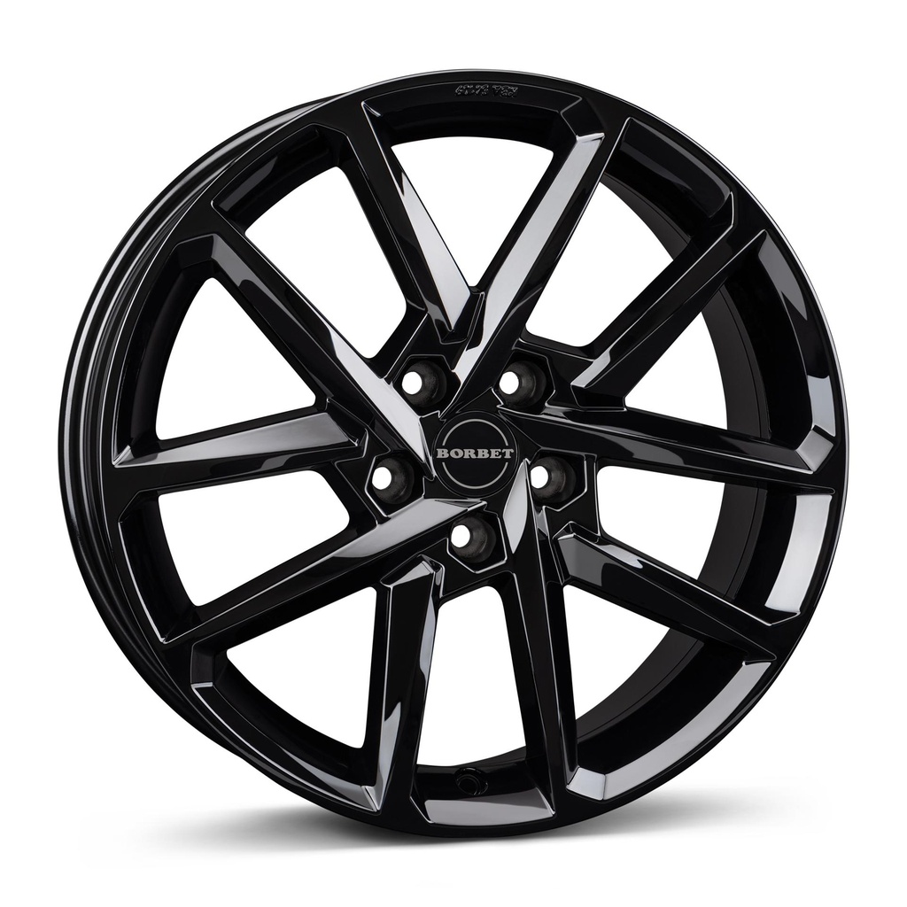BORBET N BLACK GLOSS 8x19 5/108 ET35 CB72.5
