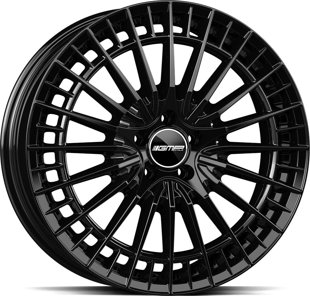 GMP QSTAR GLOSS BLACK 7.5x18 5/112 ET50 CB66.6