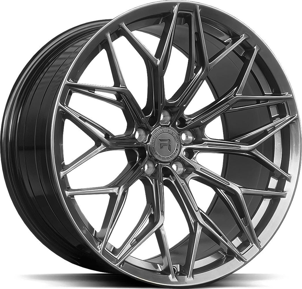 R-SERIES R18 HYPER SILV BLACK 8.5x19 5/108 ET40 CB63.3