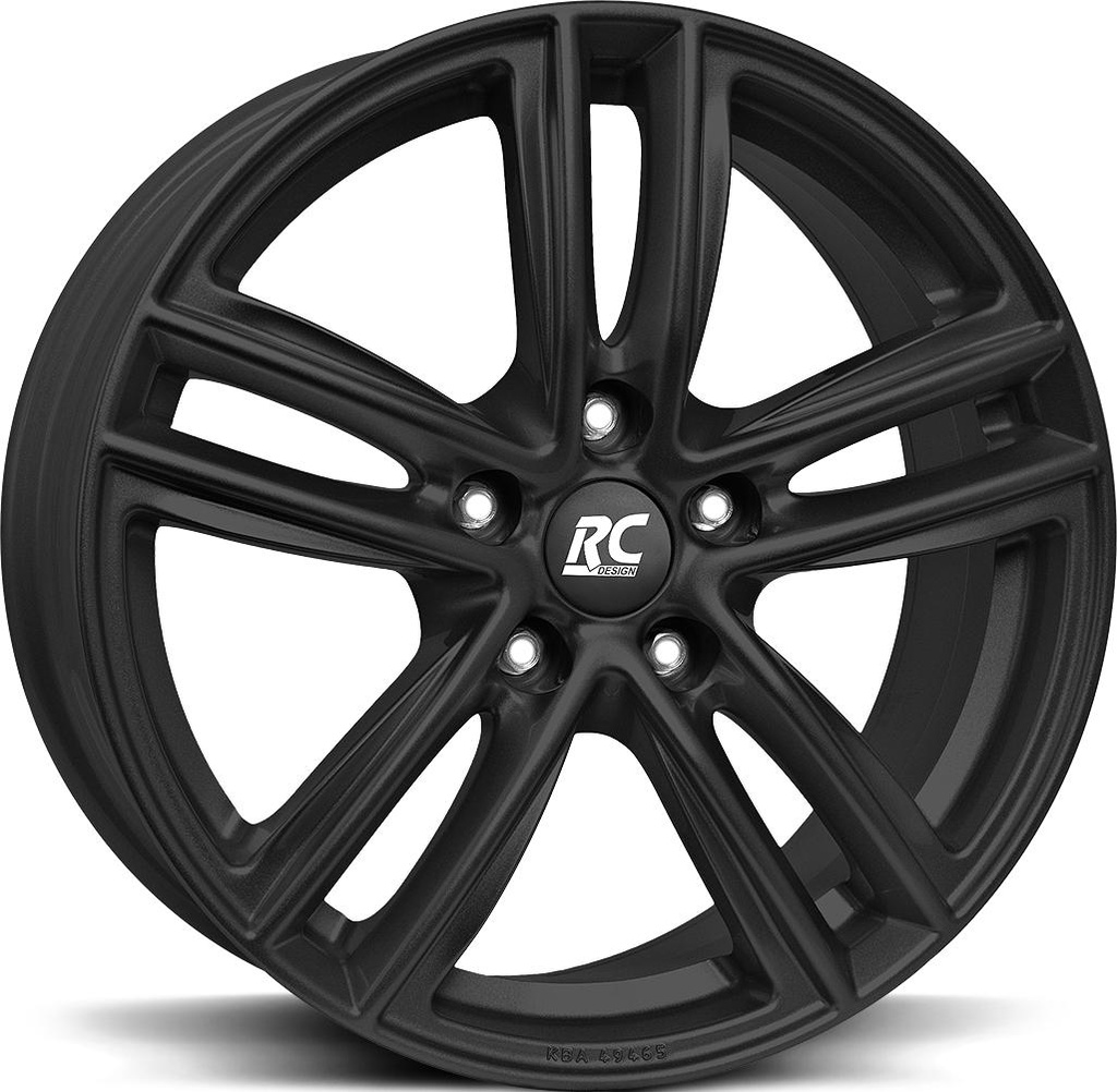 BROCK RC27 BLACK MATT 6.5x17 5/112 ET39 CB66.7
