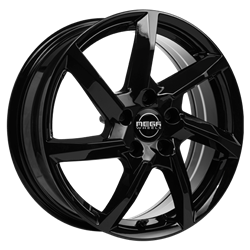 MEGA WHEELS PAVO BLACK 6.5x17 5/114.3 ET40 CB60.1