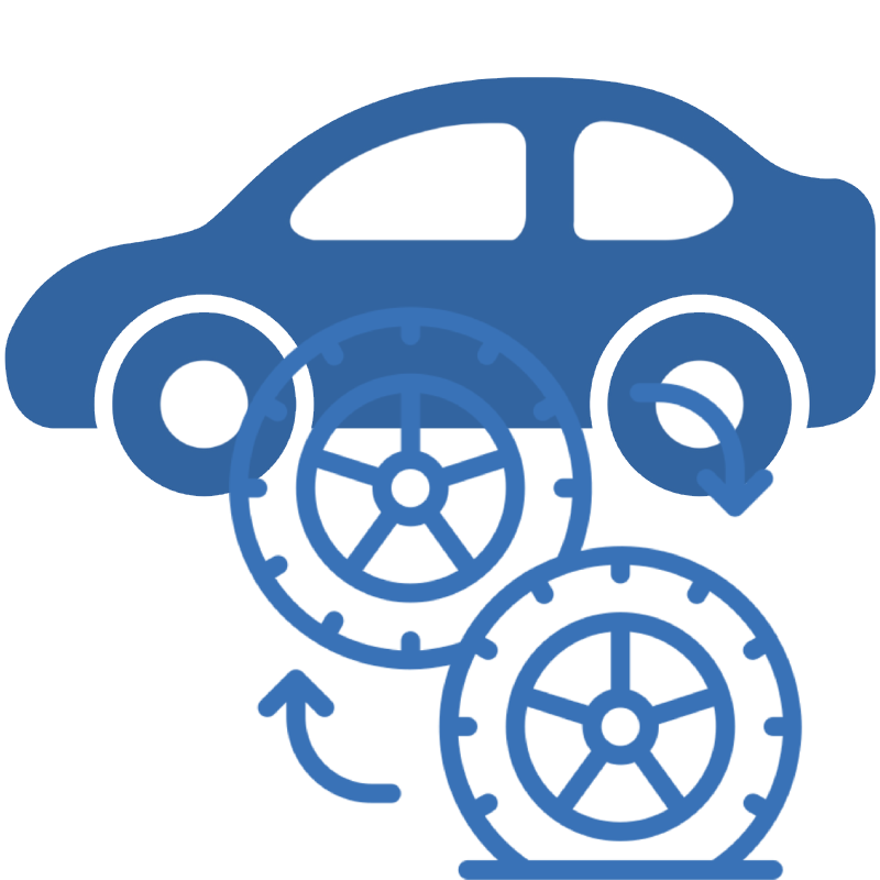 Renkaanvaihto + tasapainotus - Henkilöauto