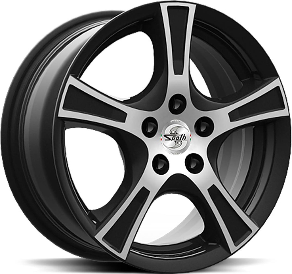 SPATH SP01 TRAILER BLACK MATT POL 5.5x15 5/112 ET30 CB66.6