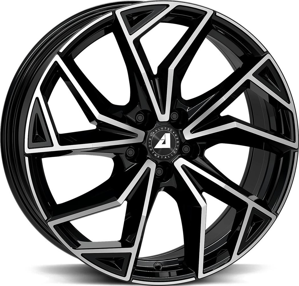 ALUTEC ADX.02 DIAM BLACK POL 8x19 5/112 ET40 CB70.1