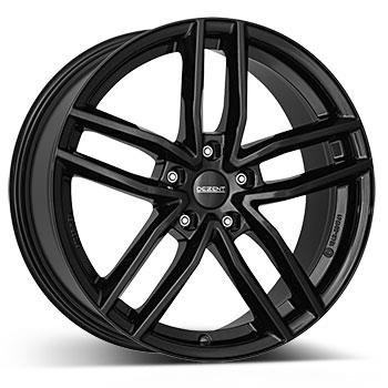 DEZENT TR BLACK 7.5x17 5/112 ET48 CB70.1