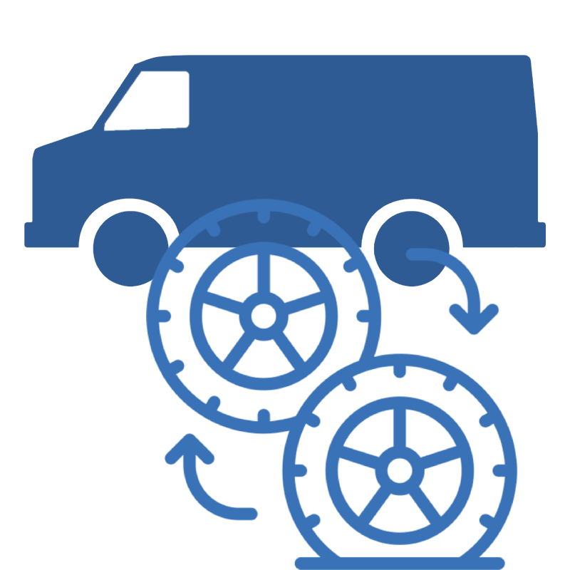 Renkaanvaihto - Pakettiauto / SUV