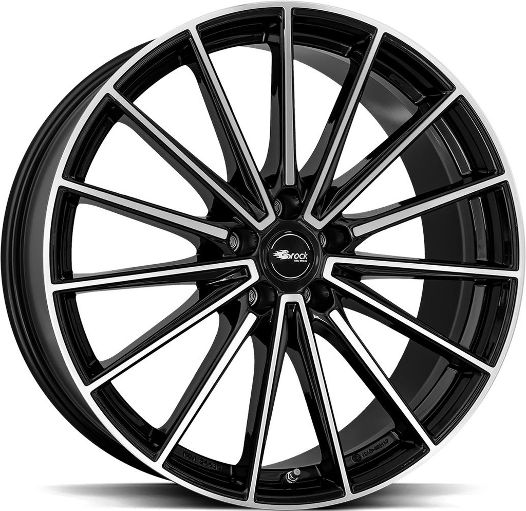 BROCK B43 BLACK FULL POL 9x21 5/120 ET38.5 CB63.4