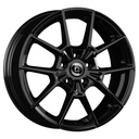 DIEWE NEVE GLOSSY BLACK 7x17 4/98 ET30 CB58.1