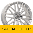 MEGA WHEELS CETUS SILVER 7.5x17 5/112 ET35 CB66.5