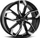 BROCK RC34 BLACK FULL POL 6.5x17 5/100 ET48 CB57.1