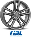 RIAL X10 METAL GREY 8x18 5/112 ET30 CB66.7