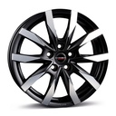 BORBET CW5 BLACK POL MATT 7.5x18 5/130 ET53 CB78.1